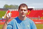 Graeme Level (Gateshead) winner of the discus.